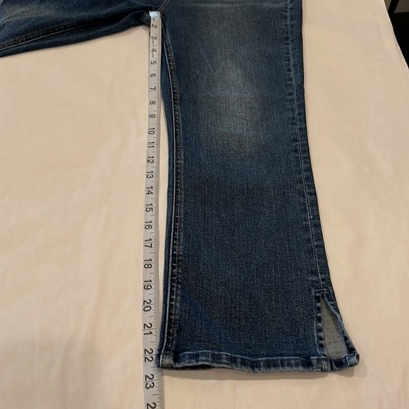 Jen 7 By 7 For All Mankind High Rise Capri Size 4 - Picture 5 of 16
